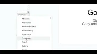 Google Slides - Dictate Speaker Notes