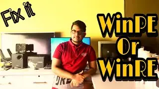 How to fix this application only runs under WinPE and WinRE tamil