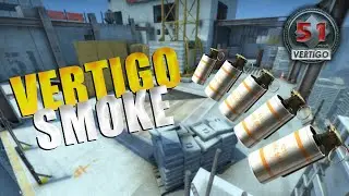 CS GO / VERTIGO SMOKE TAKTİKLERİ 2021