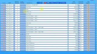 Outstanding Invoices form Last Financial Year
