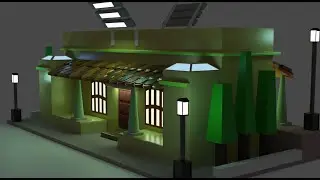 How To Model House Using Blender | 
