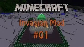 Let's Play Minecraft - Invasion Mod #01 - Die Festung! [HD/German]