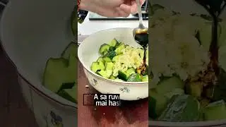 Abinci mai hadawa da kokwamba