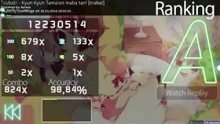 Tsubaki - Kyun Kyun Tamaran Inaba tan! osu! Fullcombo!? (Как здесь не сгореть?)