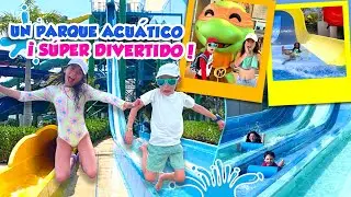 DIA DE TOBOGANES EXTREMOS EN EL PARQUE ACUÁTICO 💦☀️