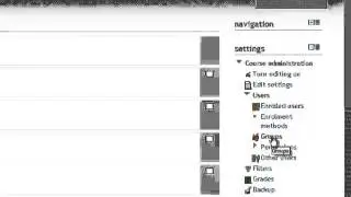 Moodle Navigation and Settings Blocks