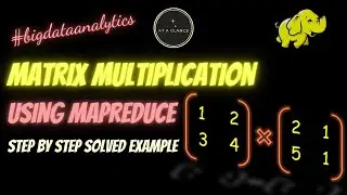 Matrix Multiplication by MapReduce | At A Glance! | 