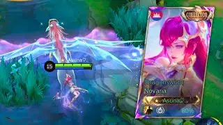 Novaria Collector Skin with Top 1 Global Build | Mobile Legends