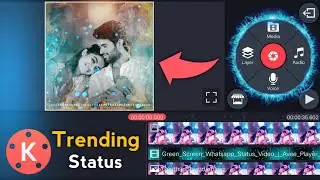 How to Make Trending WhatsApp status video in kinemaster like avee player | Mr Techno 2.0
