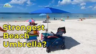 The BeachBub Umbrella.  Someone always stops and asks about it when we're on the beach.