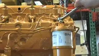 Perkins 4.108 Fuel Filter Conversion Kit Installation