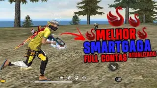O MELHOR SMARTGAGA LEVE PARA QUALQUER PC FRACO APÓS A ATUALIZAÇÃO 🔥🚀 SENSIBILIDADE + CONFIG FREEFIRE