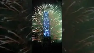 Detik Detik  perayaan  tahun baru 2018 d taiwan