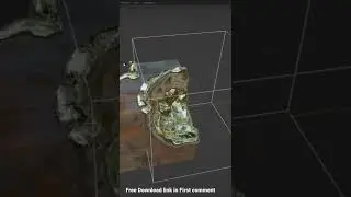 Metal melting Geometry node free download for Blender 3