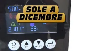 Fotovoltaico  col sole di Dicembre