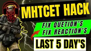 fix question paper for MHT_CET 2024 | chemistry | mhtcet 2024 | fix reaction for mhtcet 2024 