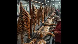 The Dark Secret Inside a “Legal” Tiger Skin Farm for the Super Rich