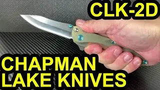 Chapman Lake Knives Button Lock Flipper