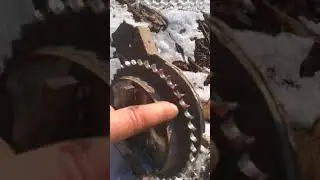 Колесо от  Восхода 2 на Китайський мопед  Альфа