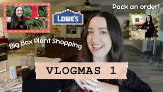 Vlogmas Day 1 | Big Box Plant Shopping & Pack an Order! 🌿