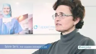 Sylvie Seris, Aide soignante à l'Appel Médical