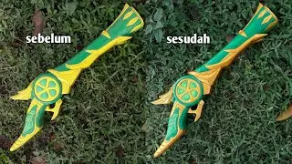 Mengecat ulang skin SG EMERALD POWER free fire