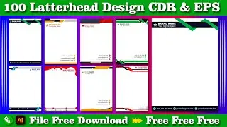 Latterhead Free Download | Letterhead Design Free Download | Latterhead CDR File Free Download