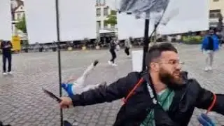 German Police Shoot Knifeman who Attacked Far-right Activists.