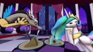 Source Filmmaker: A Date with Celestia and Discord