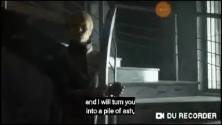 Nyssa al ghul threatens Barbara and her baby