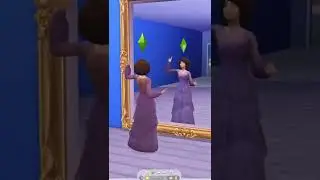 Espelho Gigante com Moldura Jogo Base The Sims 4