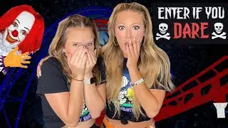 We SURVIVED the SCARIEST Haunted Houses + Roller Coasters CEDAR PONIT Friday the 13th VLOG 👻🫣