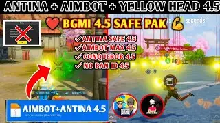 BGMI + PUBG Mobile 4.5 Smooth Config File 💥 | Lag Fix + 90 FPS + Extreme Graphics 💫 IPHONE FEEL FILE