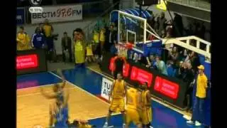 שלשת הניצחון של בלו מול חימקי - Blu Amazing Winning-Shoot Vs Khimki