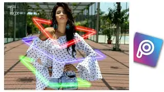How to make Neon Light Effect in photos | PicsArt Tutorial