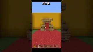 Minecraft Easy Build Hack 🤔😮#minecraft #youtubeshorts #shorts