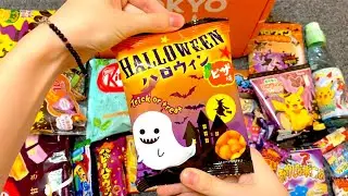 ASMR unboxing Japanese candy and  snacks! TokyoTreat | mukbang