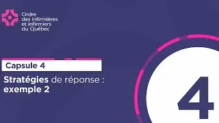 Capsule 4 : stratégies de réponse – exemple 2