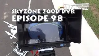 Skyzone SKY-700D Top Monitor DVR for FPV ft. x350 Premium