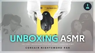 CORSAIR NIGHTSWORD RGB! Unboxing ASMR
