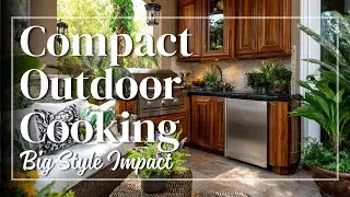 Outdoor Kitchen Ideas for Small Homes – How Can Compact Cooking Feel Upscale and Grand?