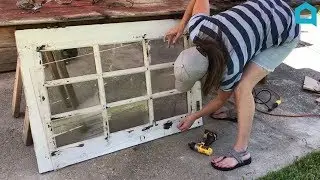 4 Awesome Decor Ideas Using Old Windows You've Never Thought Of!