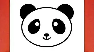 HOW TO DRAW A CUTE PANDA