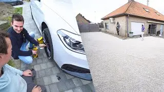 EEN KLEINE AANPASSING AAN DE BMW + DE TUIN IS AF!