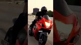 La Suzuki Hayabusa 😱 mira esto🔥 #hayabusa #suzuki #motos #circuitos #biker