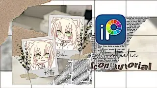 How to make an aesthetic gacha  icon || QueeN CaT