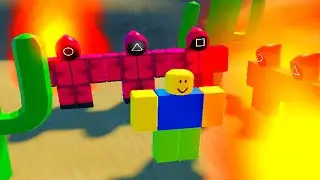 Intenté Jugar a Squid Game en Roblox