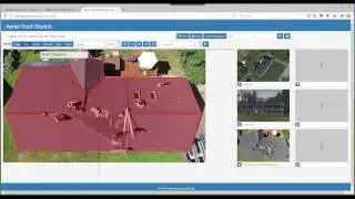 Aerial Roof Sketch Roofing Estimator Pro