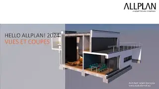 Hello Allplan! 2024 - Vues et coupes