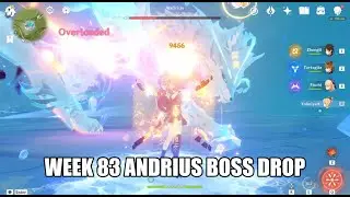 Week 83 Andrius Boss Drop | Genshin Impact